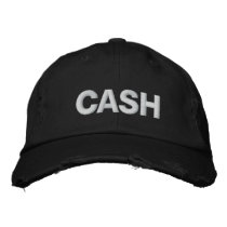 CASH embroidered hats