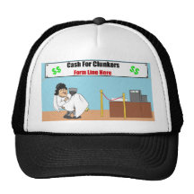 Cash For Clunkers Husband and Wife Hat
