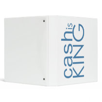 Cash Is King 3 Ring Binders