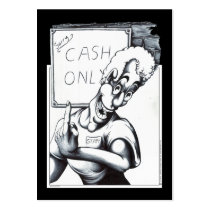 Cash Only Business Card
