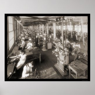 Cash Register Company Photo 1904 print