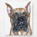 Cash the Boxer Mousepad by mozache Cash the Boxer Mousepad