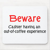 Cashier Mousepad by occupationtshirts Cashier Mousepad