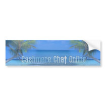 Cashmere Chat Online BumperSticker Bumper Stickers