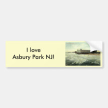 Casino, Asbury Park NJ 1910 Bumper Stickers