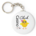 Casino Chick Keychain