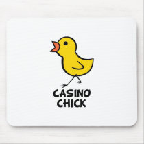 Casino Chick Mousepad