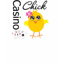 Casino Chick t-shirts