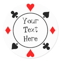 Casino Chip Sticker