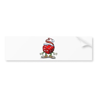 Casino Christmas bumper stickers