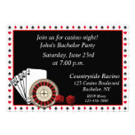 Casino Event Custom Invitation