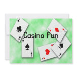 Casino Fun Invitation