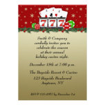 Casino Holiday Invitation