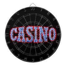 Casino in Red White & Blue Dart Boards