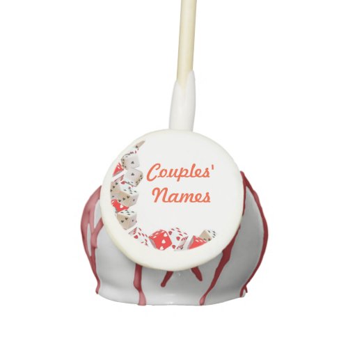 Casino Las Vegas Wedding Party Favors Cake Pops