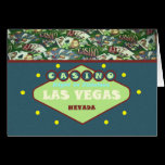 CASINO Night In Fabulous Las Vegas Card cards
