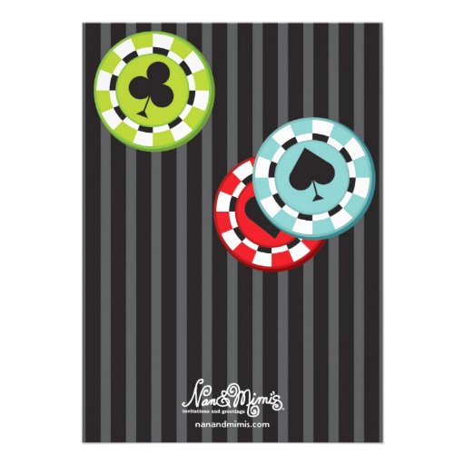 Casino Night Party Invitations