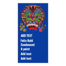 CASINO Photo Cards Horz Template