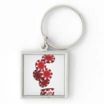 Casino / Poker Chips Key Chains