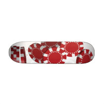 Casino / Poker Chips Skateboards