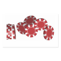 Casino / Poker Chips Stickers