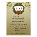 Casino Poker Holiday Invitation