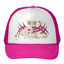 Casino Queen Mesh Hats