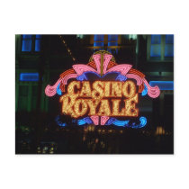 Casino Royale Postcard