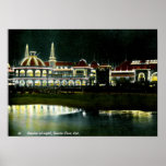 Casino, Santa Cruz, California 1908 Vintage Print