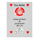 Casino Wedding Invitation