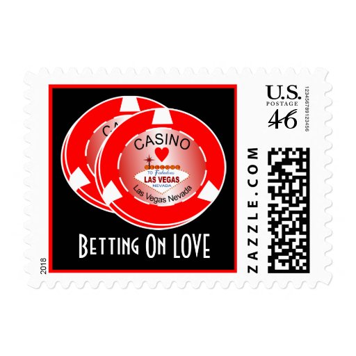 Casino Wedding Postage