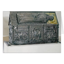 Casket containing the remains of St. Simeon Card