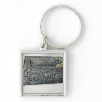 Casket containing the remains of St. Simeon Keychain