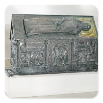 Casket containing the remains of St. Simeon Stickers