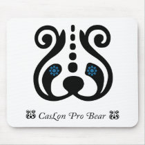 Caslon Pro Bear mousepads