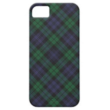 Caso del iPhone 5 del tartán de Campbell del clan iPhone 5 Case-Mate Carcasas