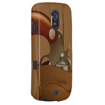 Caso del nexo de Samsung de la pistolera del arma  Samsung Galaxy Nexus Carcasa