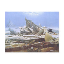 Caspar David Friedrich - The Polar Sea postcards by MyOtherPlanet Caspar David Friedrich - The Polar Sea postcards