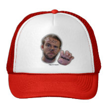 Casquillo completamente enfermo del maullido gorros  