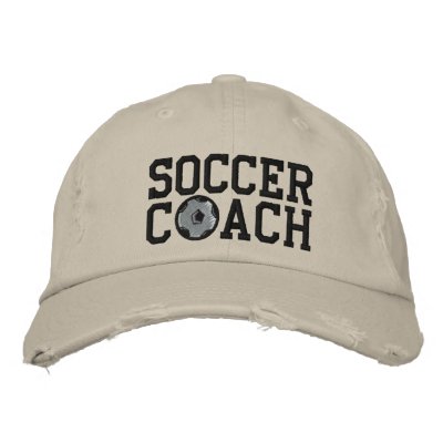 Casquillo del coche del fútbol gorra de béisbol bordada Casquillo del coche del fútbol gorra de béisbol bordada