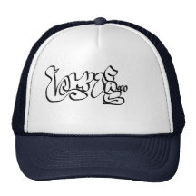 Casquillo tímido de la letra gorros  