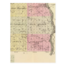 Cass County, Nebraska Post Card