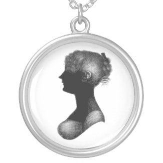 Cassandra Austen's Silhouette necklace