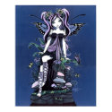 Cassandra Mushroom Flower Fairy Poster posters by mykajelina Cassandra Mushroom Flower Fairy Poster posters