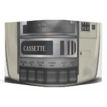 Cassette Deck 3 Ring Binder