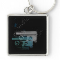 Cassette Keychain by JOHNNYIRONIC Cassette Keychain