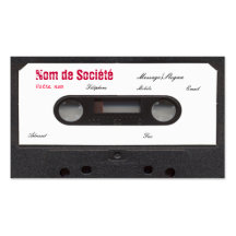 Cassette of visit! business card
