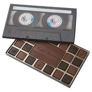Cassette Tape 45 Piece Box Of Chocolates