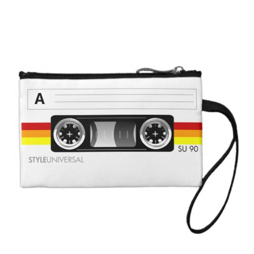 Cassette tape Bagette Coin Purse