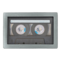Cassette Tape Belt Buckles